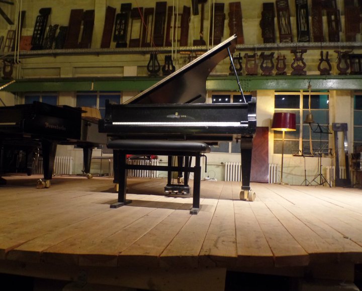 Front row seat at Piano Salon Christophori